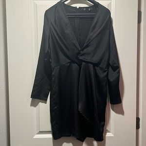 Satin Feel Mini Dress